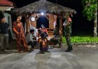 Babinsa Koramil 03/Wanadadi Laksanakan Siskamling Bersama Pemuda Pancasila dan Warga Desa Kasilib