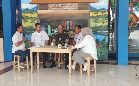 Gotong Royong Adalah Napas TNI Dandim Banjarnegara Gaungkan Semangat TMMD dari Studio RRI Purwokerto