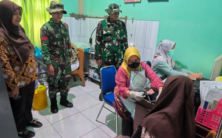 TMMD Peduli Kesehatan Warga Antusias Ikuti KB Implan