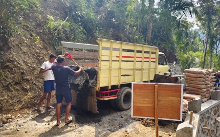 Margono Bongkar Pasir untuk TMMD Reguler ke-129