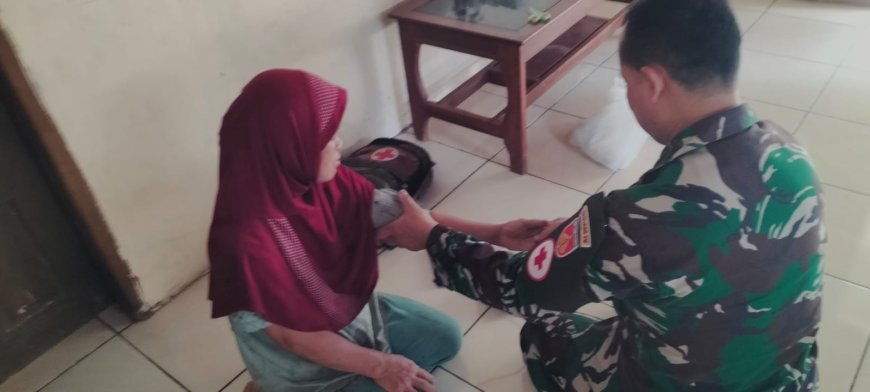 TMMD Hadirkan Layanan Kesehatan untuk Warga