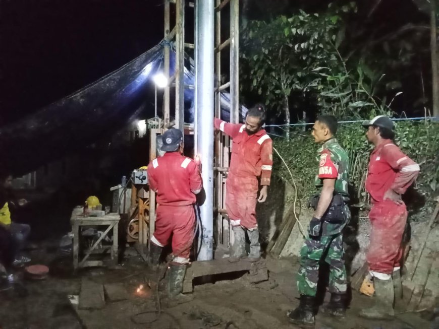 TMMD Hadirkan Air Bersih di Pagedongan